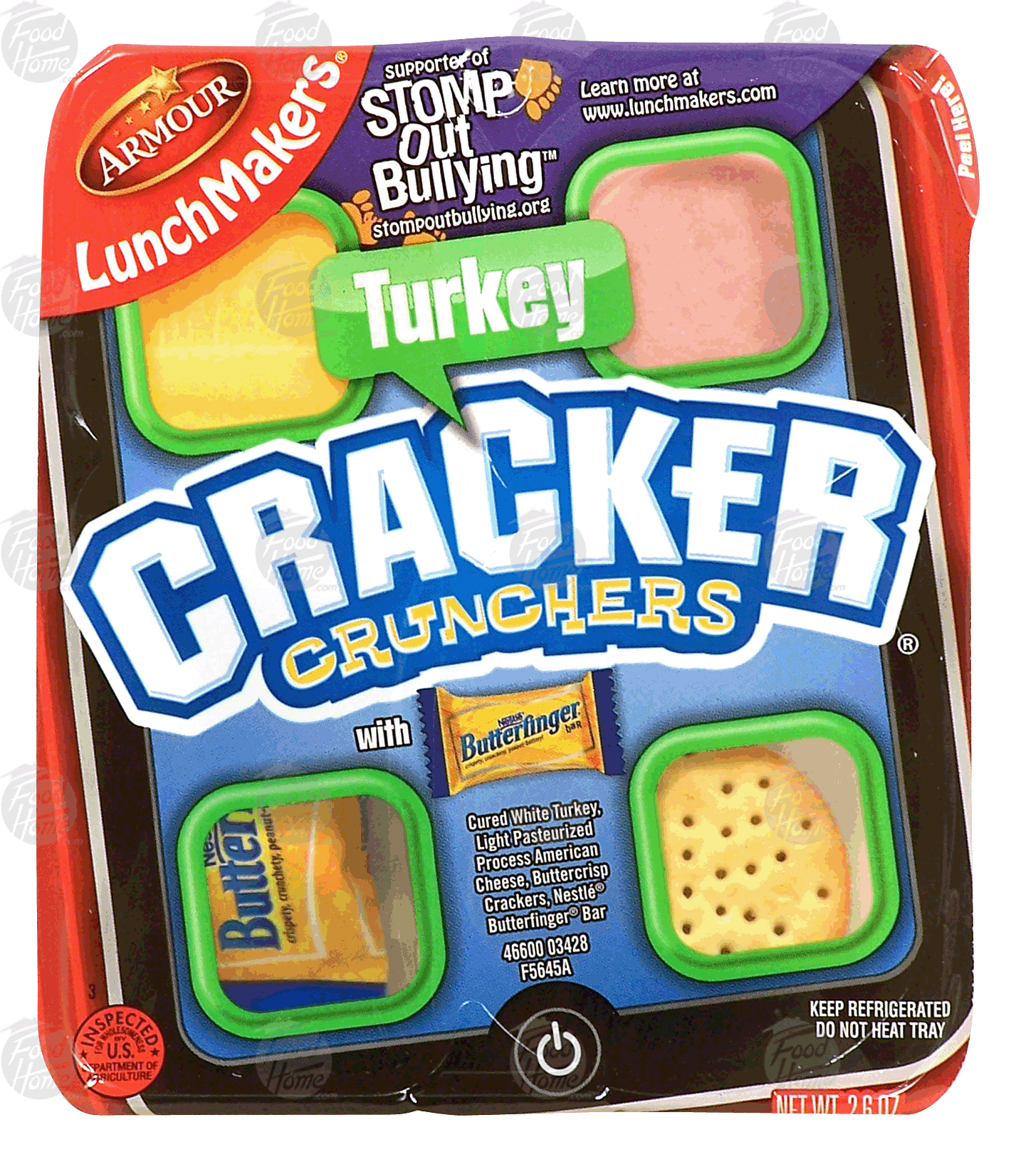 Armour Lunch Makers cracker crunchers, turkey Full-Size Picture